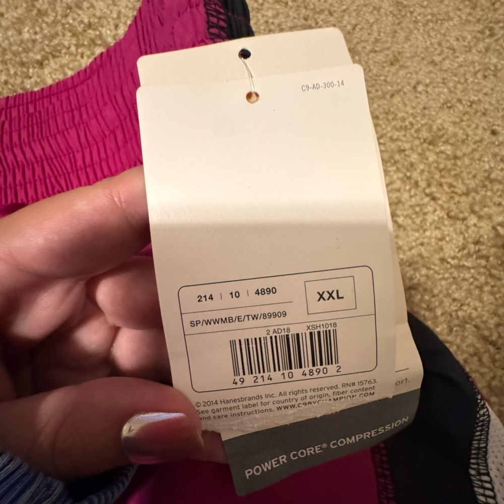 Champion Women's Fuchsia Athletic Shorts - Picture 5 of 5